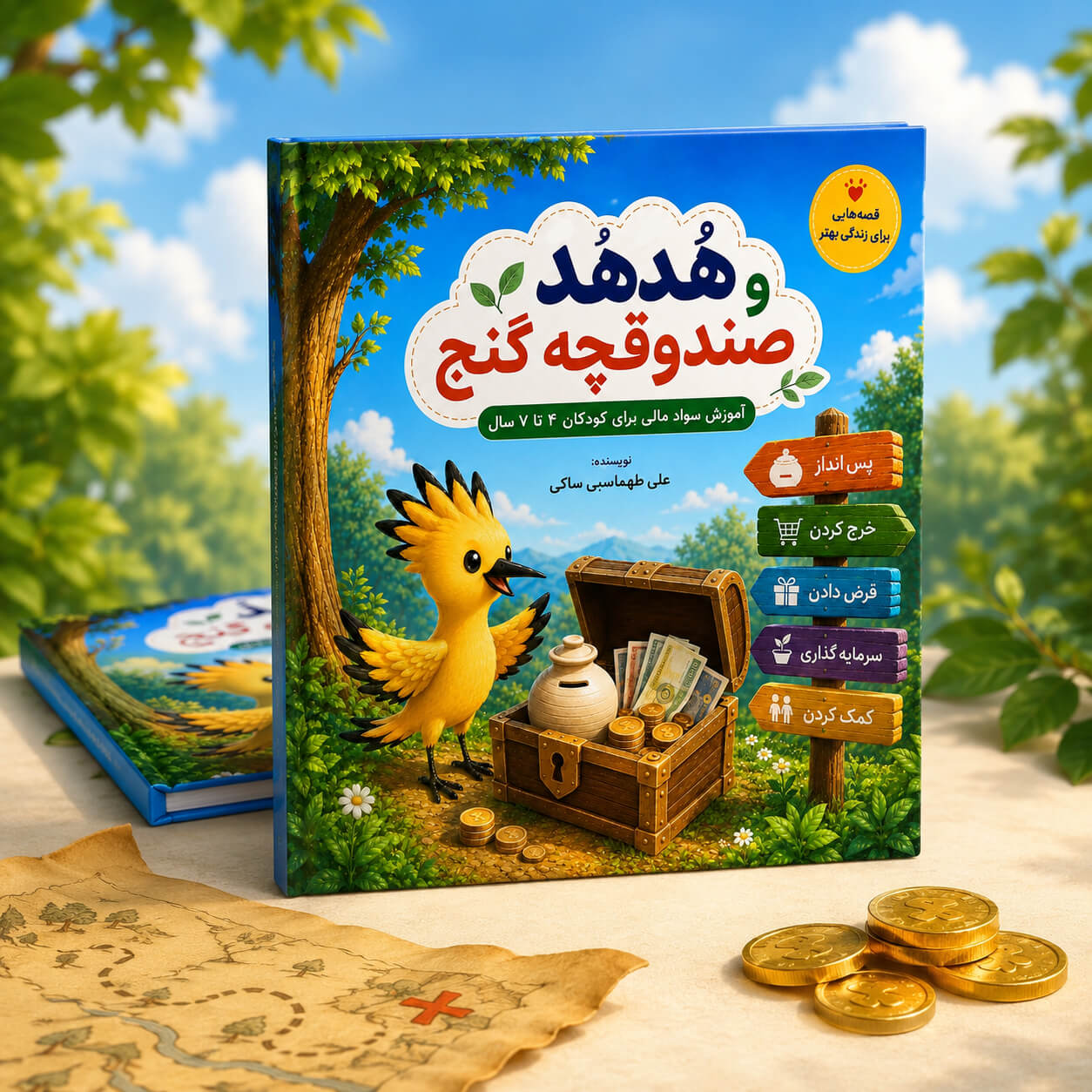 کتاب هدهد و صندوقچه گنج (نسخه چاپی)